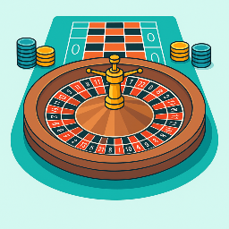 Roulette/casino illustration